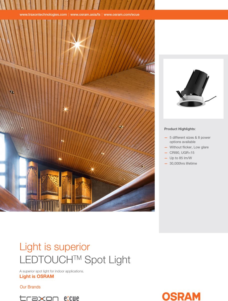 LEDTOUCH Spot Light OSRAM thế hệ mới