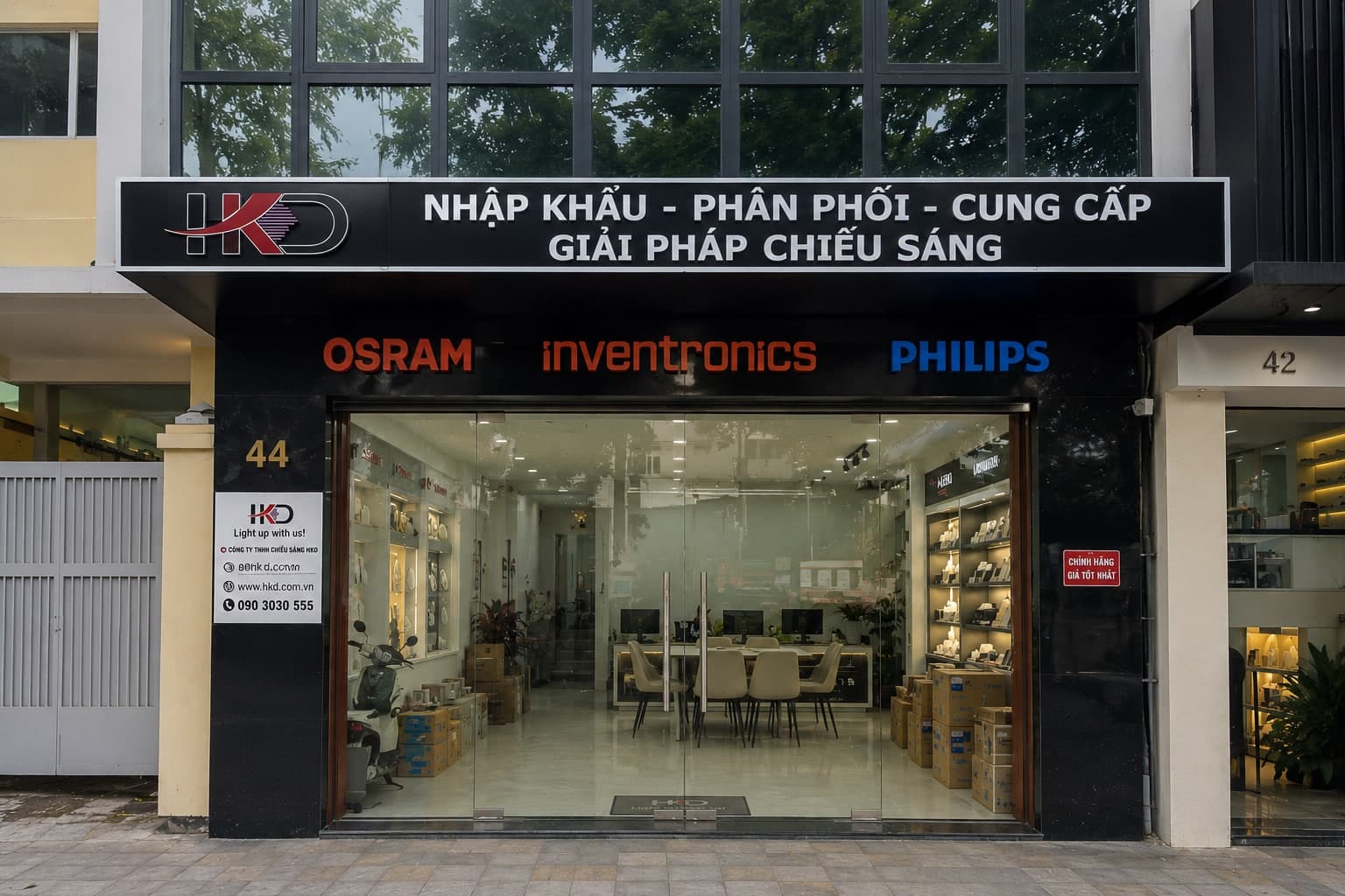 Showroom HKĐ Lighting