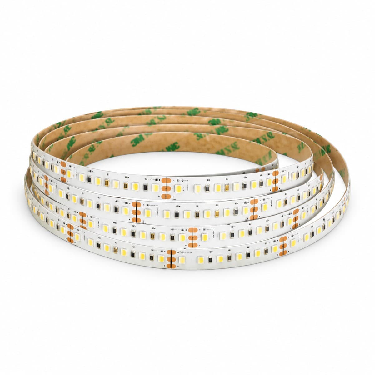 LED dây RGBWW Lumi (cuộn 5m) trên nền trắng, ảnh sản phẩm chính diện
