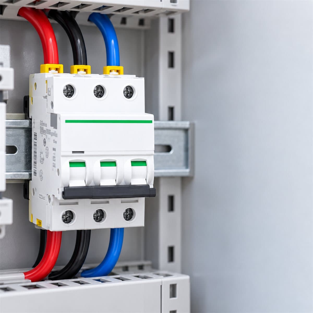 MCB Acti9 iC60N Schneider đã lắp đặt trong nhà