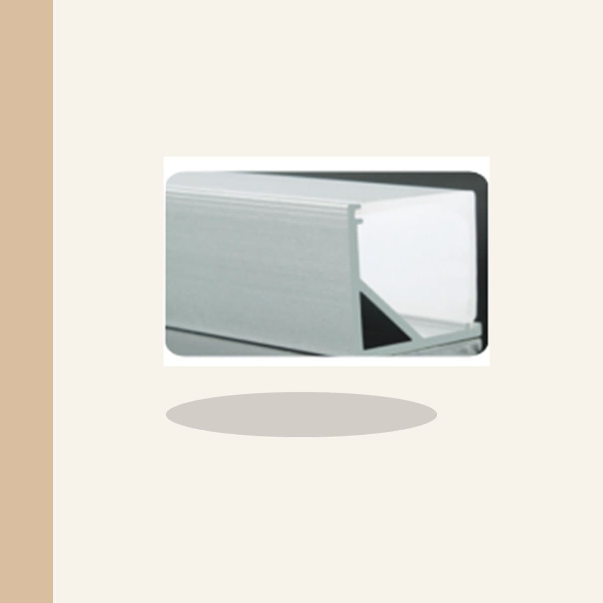 Nẹp nhôm cho LED dây trong nhà NST-AB1515 Panasonic đã lắp đặt, đang chiếu sáng