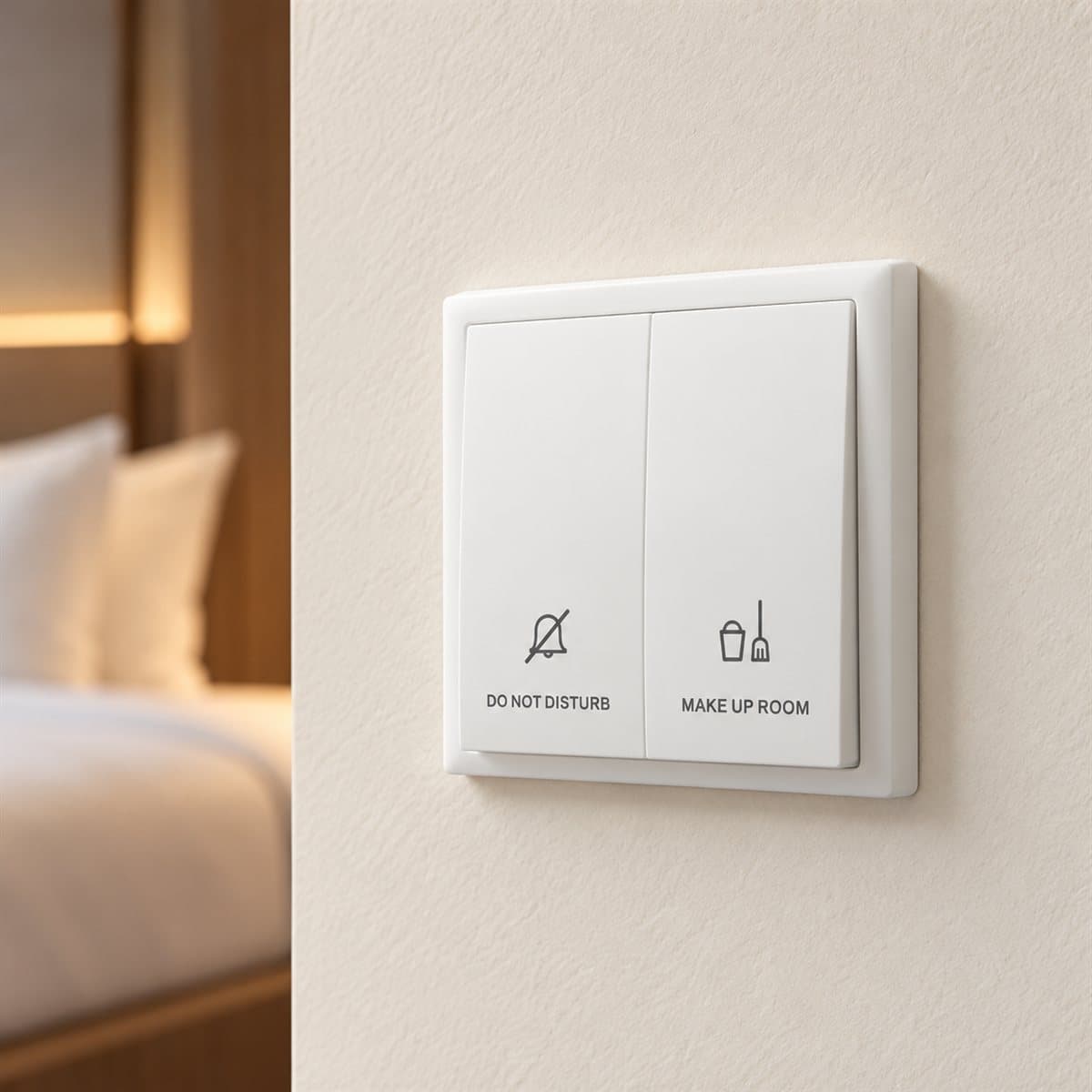 Công tắc DND, MUR Eloé Legrand đã lắp đặt trong nhà