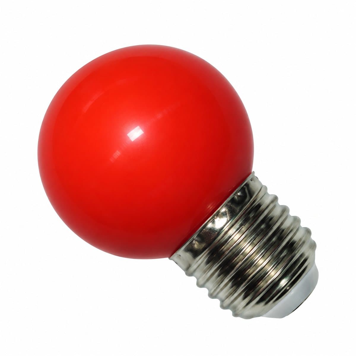 Bóng đèn LED bulb trang trí E27 Panasonic trên nền trắng, ảnh sản phẩm chính diện