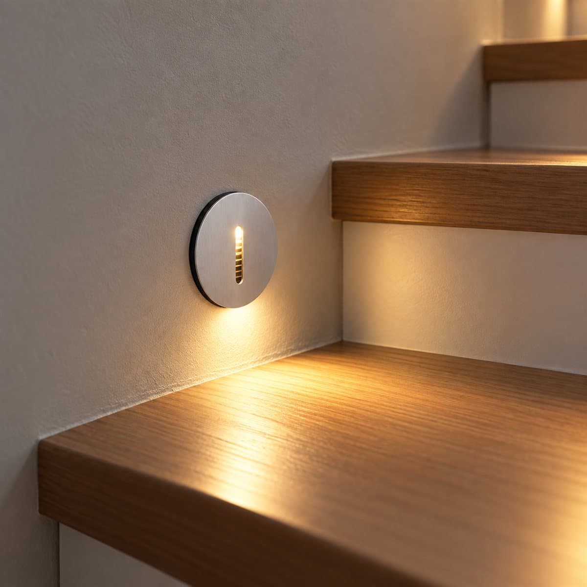 Đèn LED chiếu chân NSL278 Panasonic đã lắp đặt, đang chiếu sáng