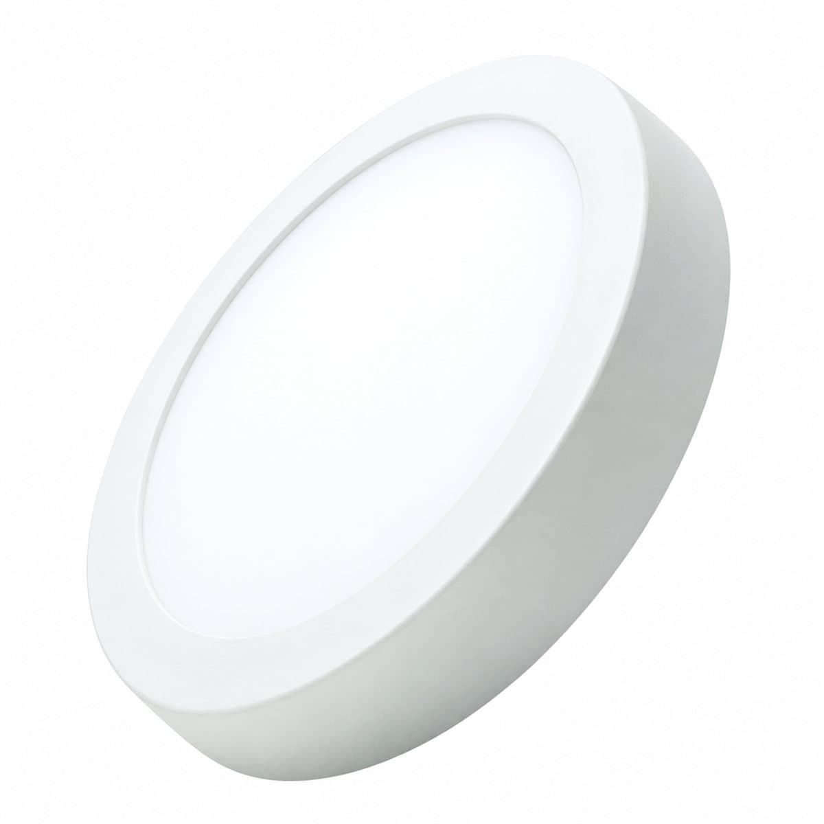 Đèn ốp trần nổi NPL tròn Panasonic trên nền trắng, ảnh sản phẩm chính diện