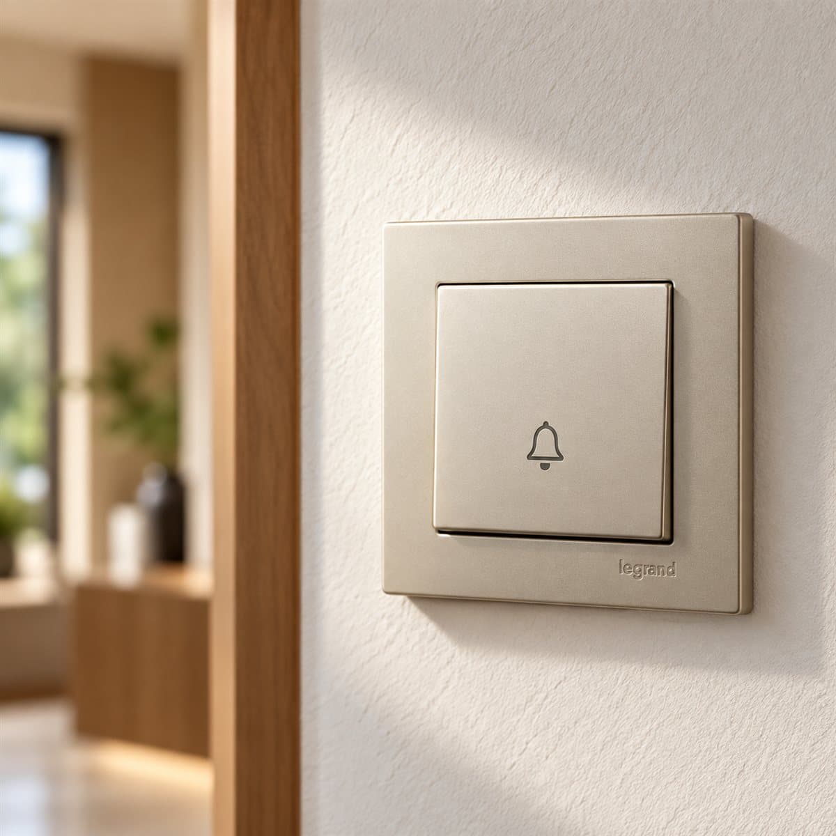 Công tắc chuông, 10A Obria Legrand đã lắp đặt trong nhà