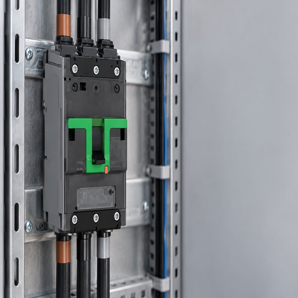 MCCB ComPacT NSXm Schneider đã lắp đặt trong nhà