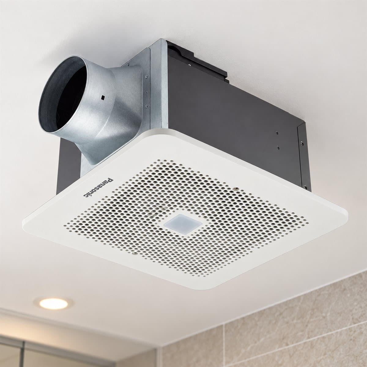 Quạt hút âm trần có sensor chuyển động Panasonic đã lắp đặt trong nhà