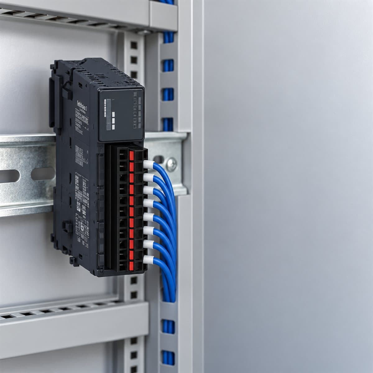 Mô-đun I/O số TM3 Modicon Schneider đã lắp đặt trong nhà