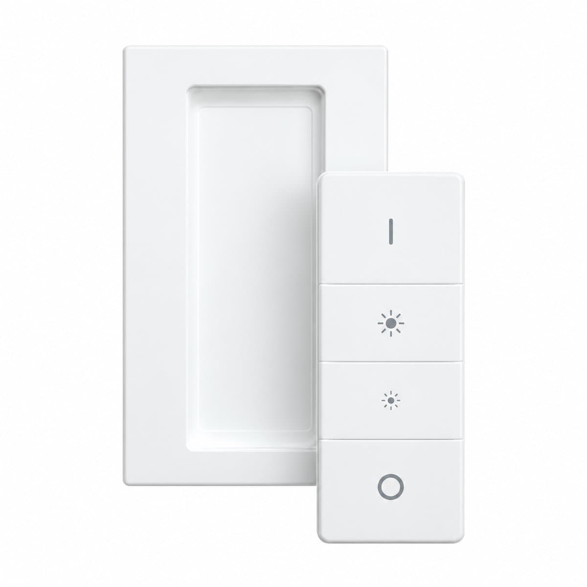 Công tắc điều chỉnh Hue Dimmer Switch Philips trên nền trắng, ảnh sản phẩm chính diện