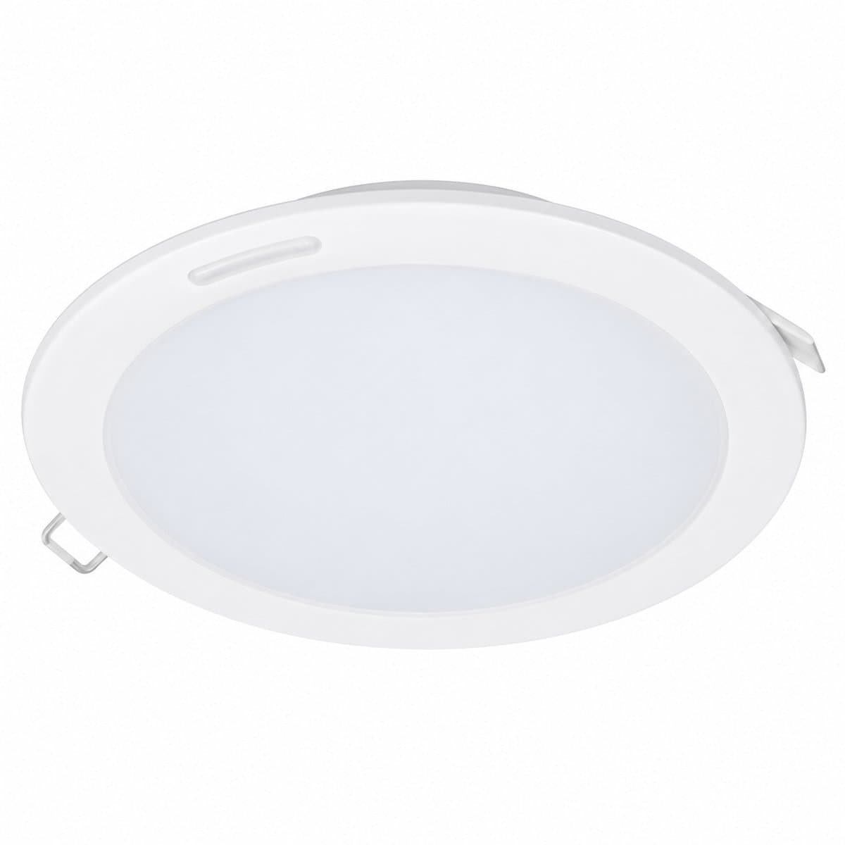 Đèn LED âm trần DN027B G3 tròn Philips trên nền trắng, ảnh sản phẩm chính diện