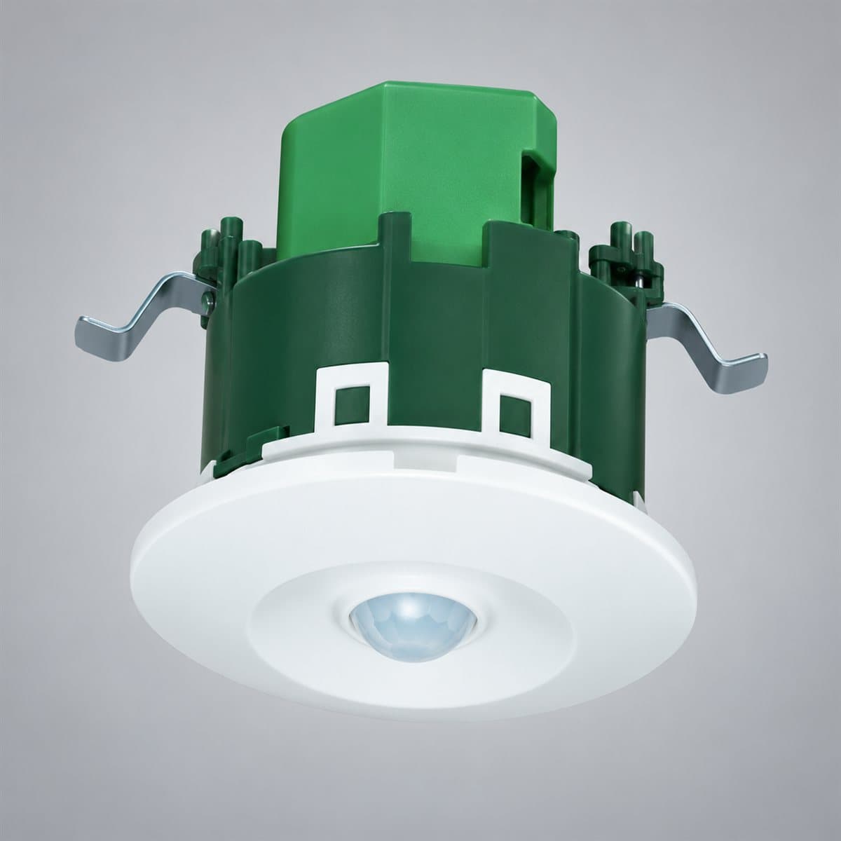 Sensor phụ - Loại âm trần Panasonic chụp góc nghiêng 3/4, thấy rõ mặt và cạnh bên