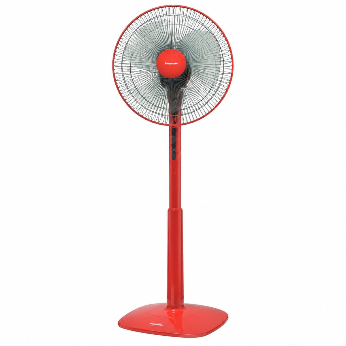 Quạt đứng F-409K Panasonic trên nền trắng, ảnh sản phẩm chính diện