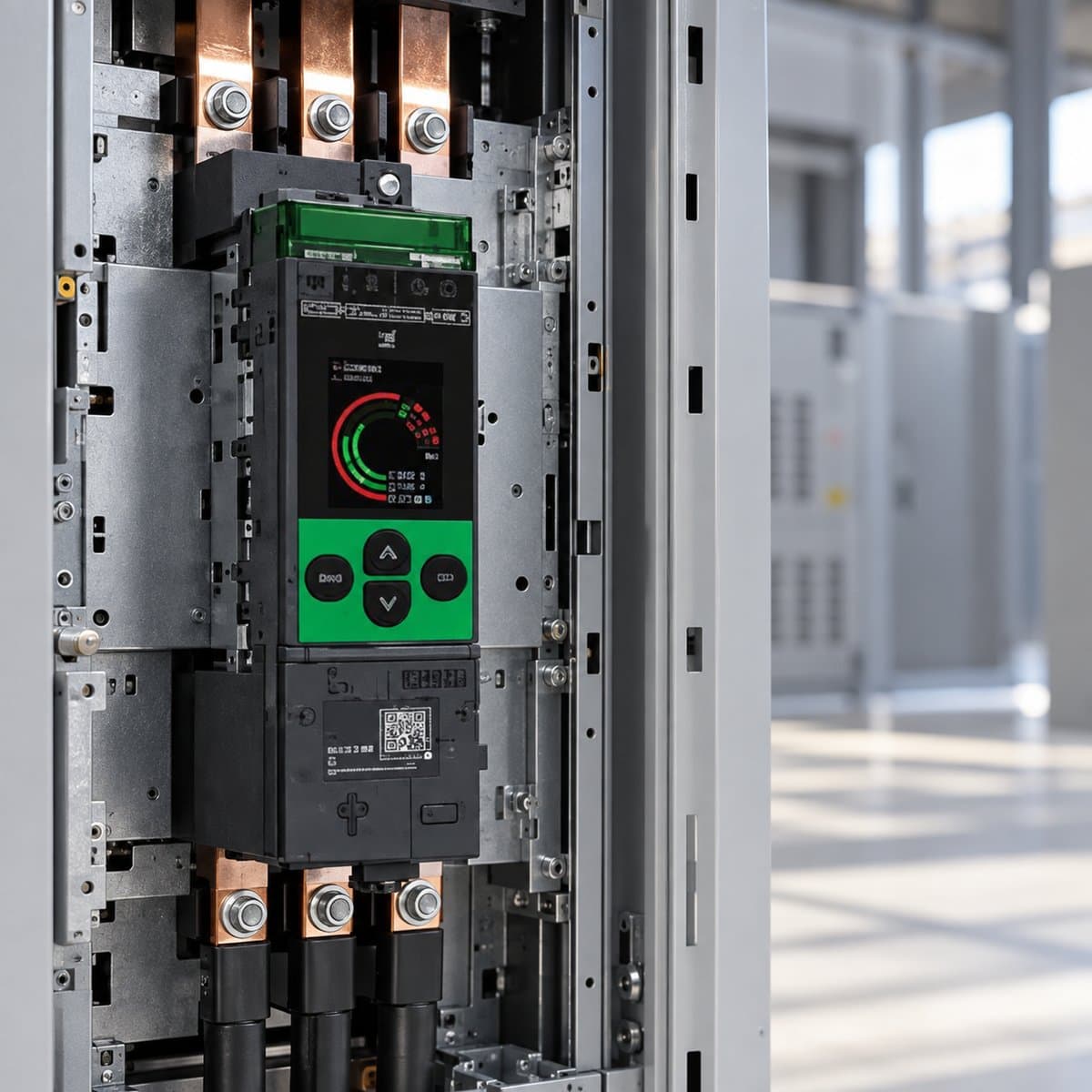 ACB MasterPacT MTZ Micrologic Active Schneider đã lắp đặt trong nhà