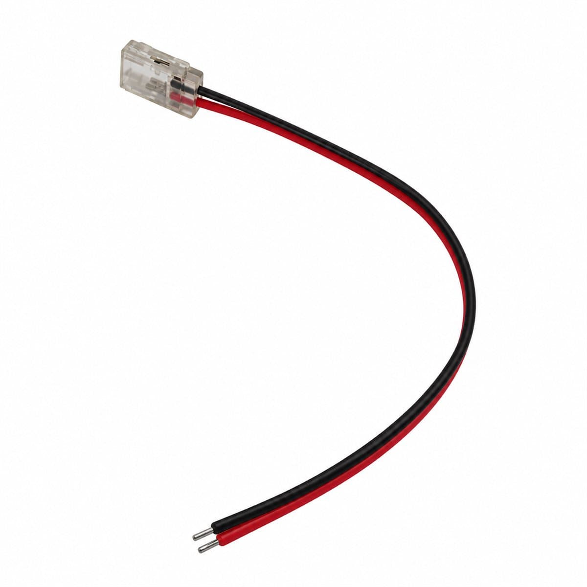 Đèn Khớp nối dây nguồn 15cm LED dây COB Panasonic trên nền trắng, ảnh sản phẩm chính diện