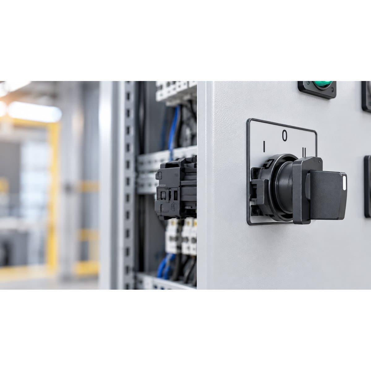 Công tắc cam Harmony K 12A Schneider đã lắp đặt trong nhà