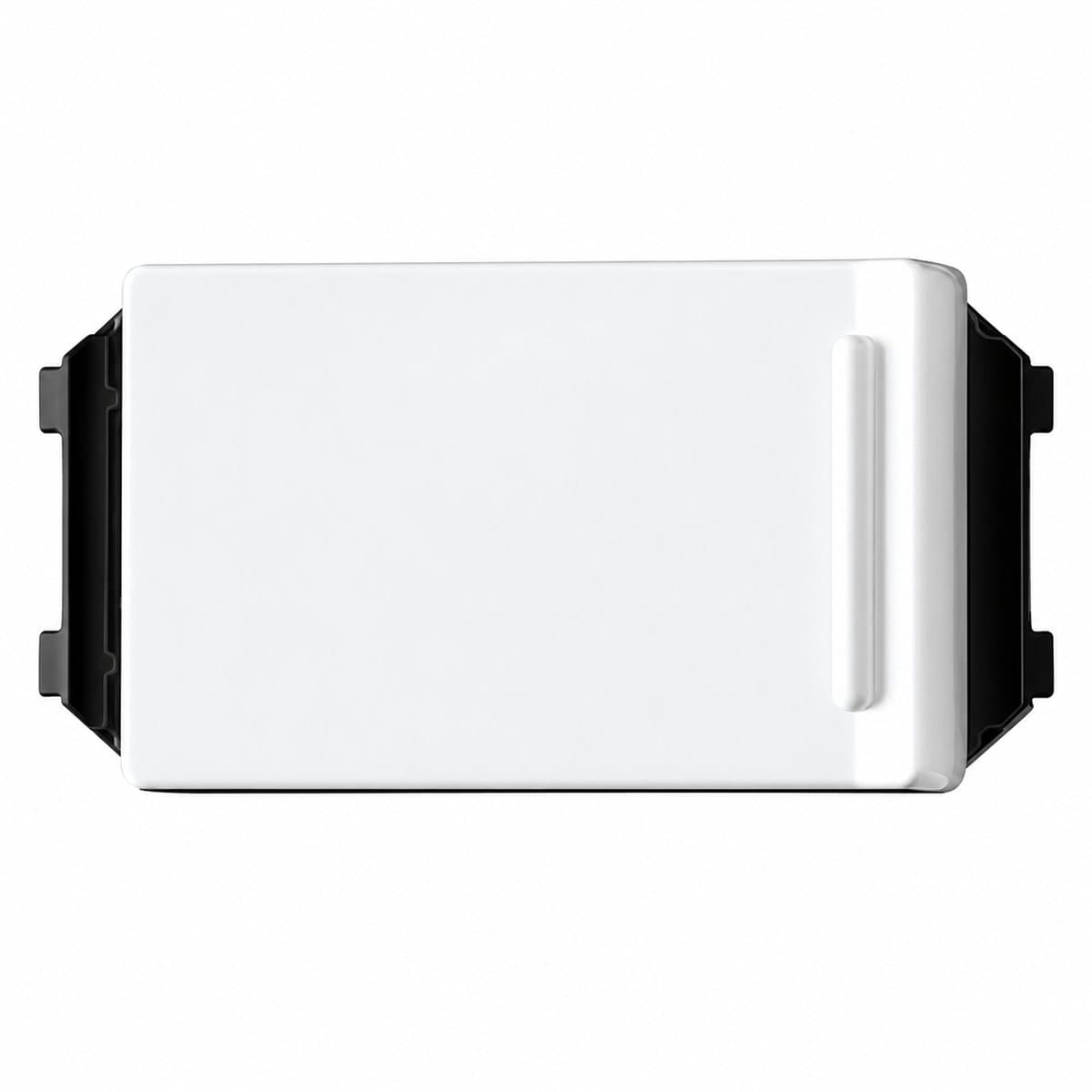 Công tắc B, 1 chiều, loại nhỏ Halumie Panasonic trên nền trắng, ảnh sản phẩm chính diện