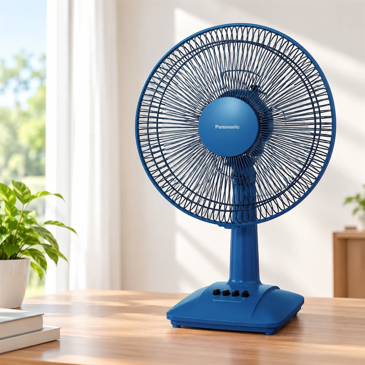Quạt bàn Panasonic đã lắp đặt trong nhà