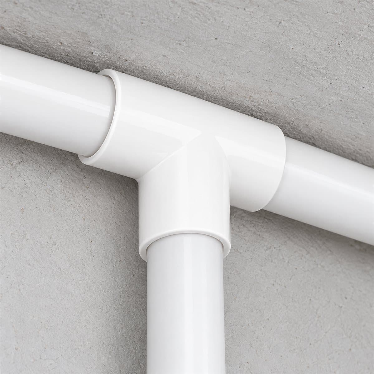 T nối cho ống ống luồn PVC Panasonic đã lắp đặt trong nhà