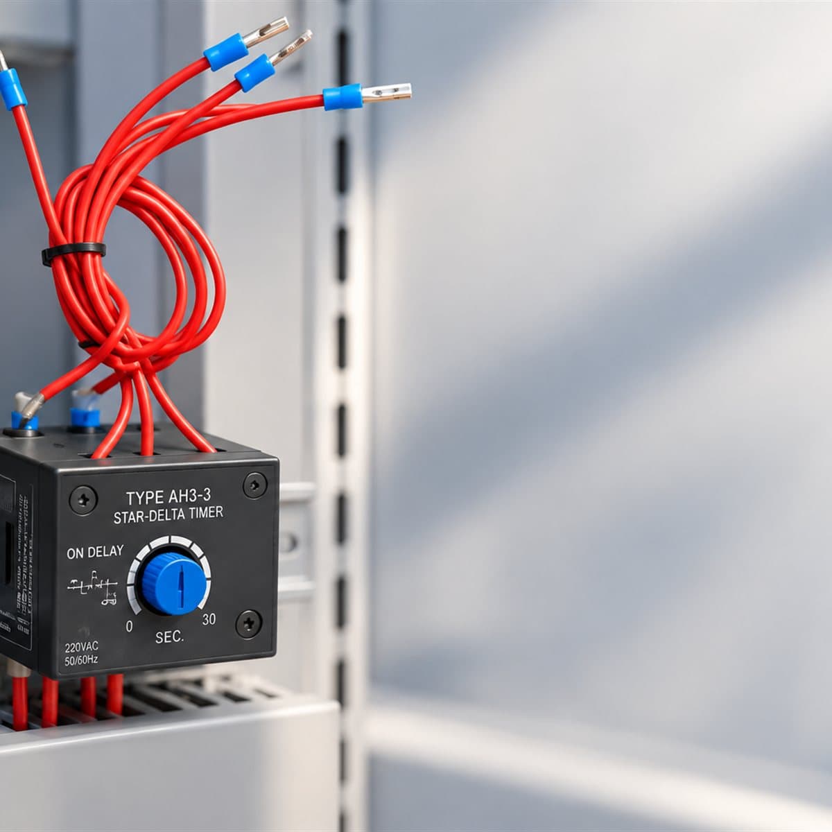 Khối tiếp điểm trễ TeSys K LA2K Schneider đã lắp đặt trong nhà