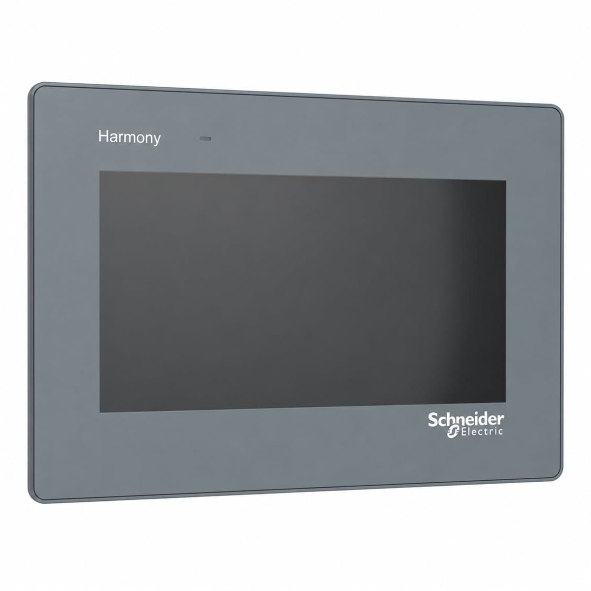 Màn hình Easy Touch Panel HMIET6 Schneider trên nền trắng, ảnh sản phẩm chính diện