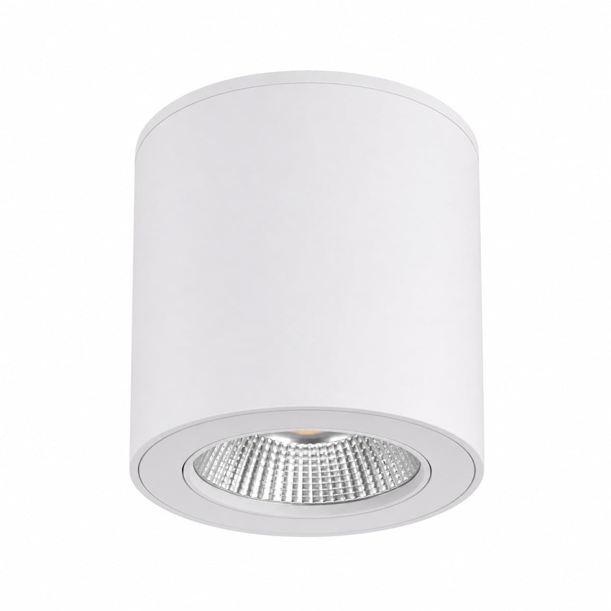 Đèn LEDTOUCH Cylinder Downlight V2 trên nền trắng, ảnh sản phẩm chính diện