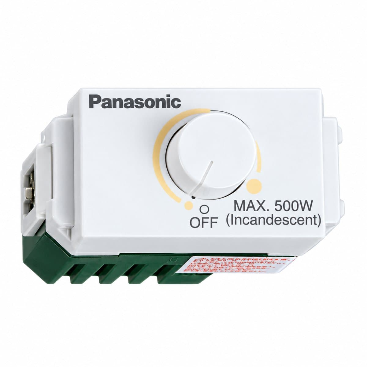 Bộ điều chỉnh độ sáng đèn Full Color Wide Panasonic trên nền trắng, ảnh sản phẩm chính diện