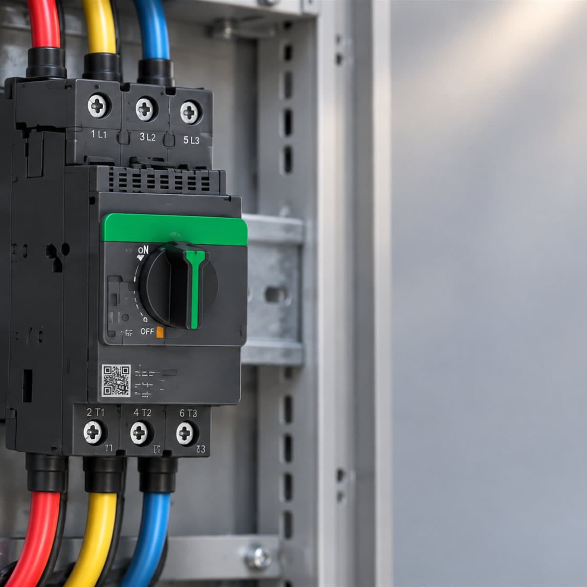 CB bảo vệ động cơ TeSys GV3P từ nhiệt Schneider đã lắp đặt trong nhà