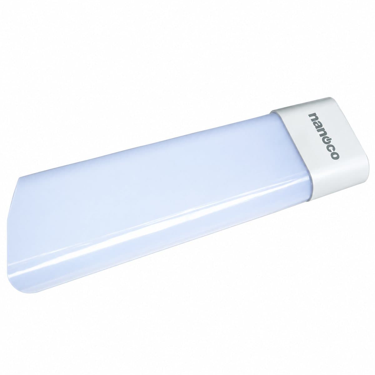 Đèn bán nguyệt Oval nhôm Panasonic trên nền trắng, ảnh sản phẩm chính diện