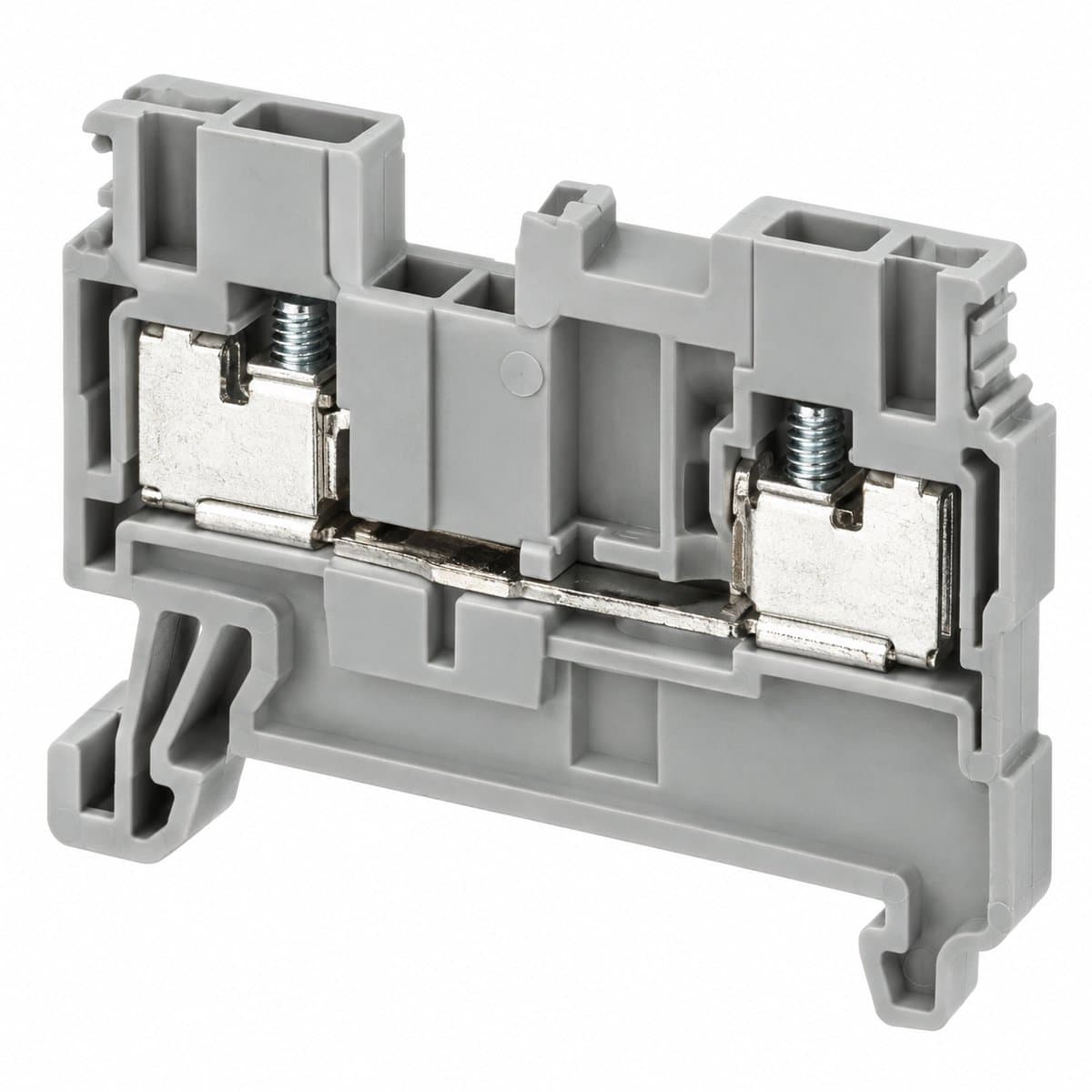Cầu đấu vít Schneider trên nền trắng, ảnh sản phẩm chính diện
