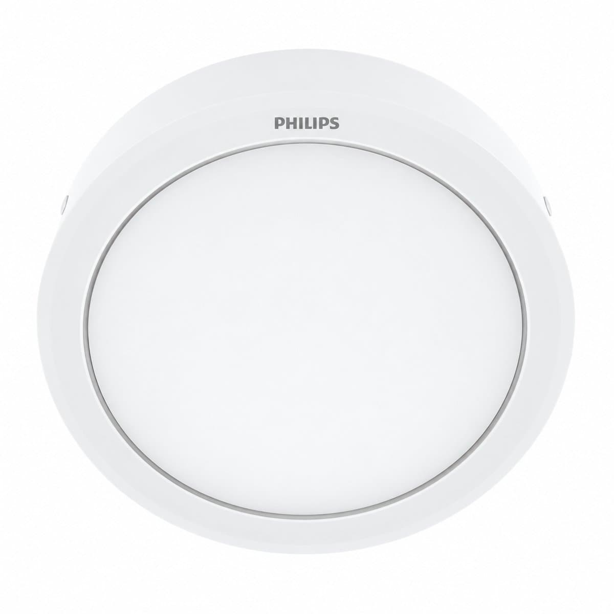 Đèn LED ốp nổi Eridani Philips trên nền trắng, ảnh sản phẩm chính diện