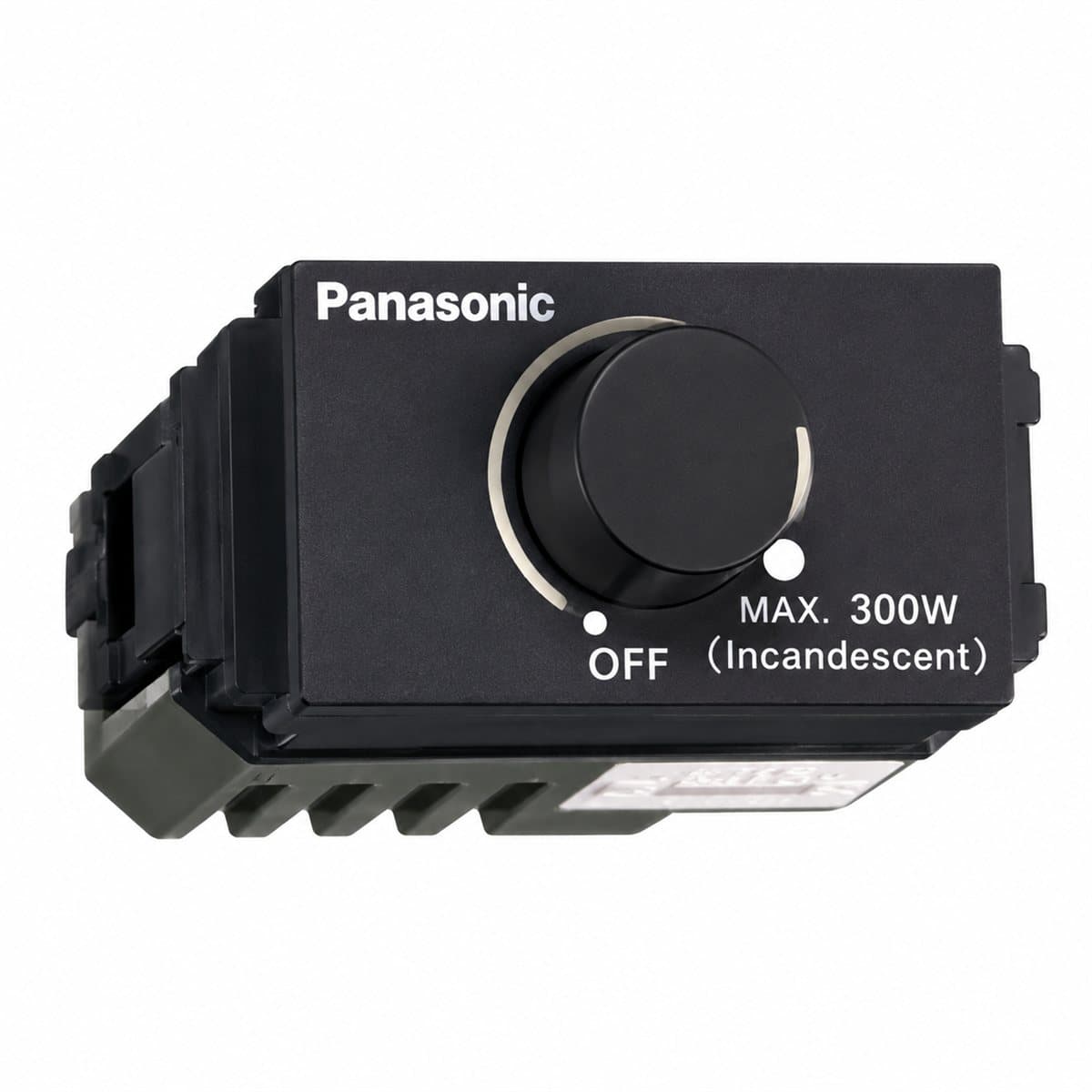 Công tắc điều chỉnh độ sáng đèn, có bật tắt Full Color Wide Panasonic trên nền trắng, ảnh sản phẩm chính diện