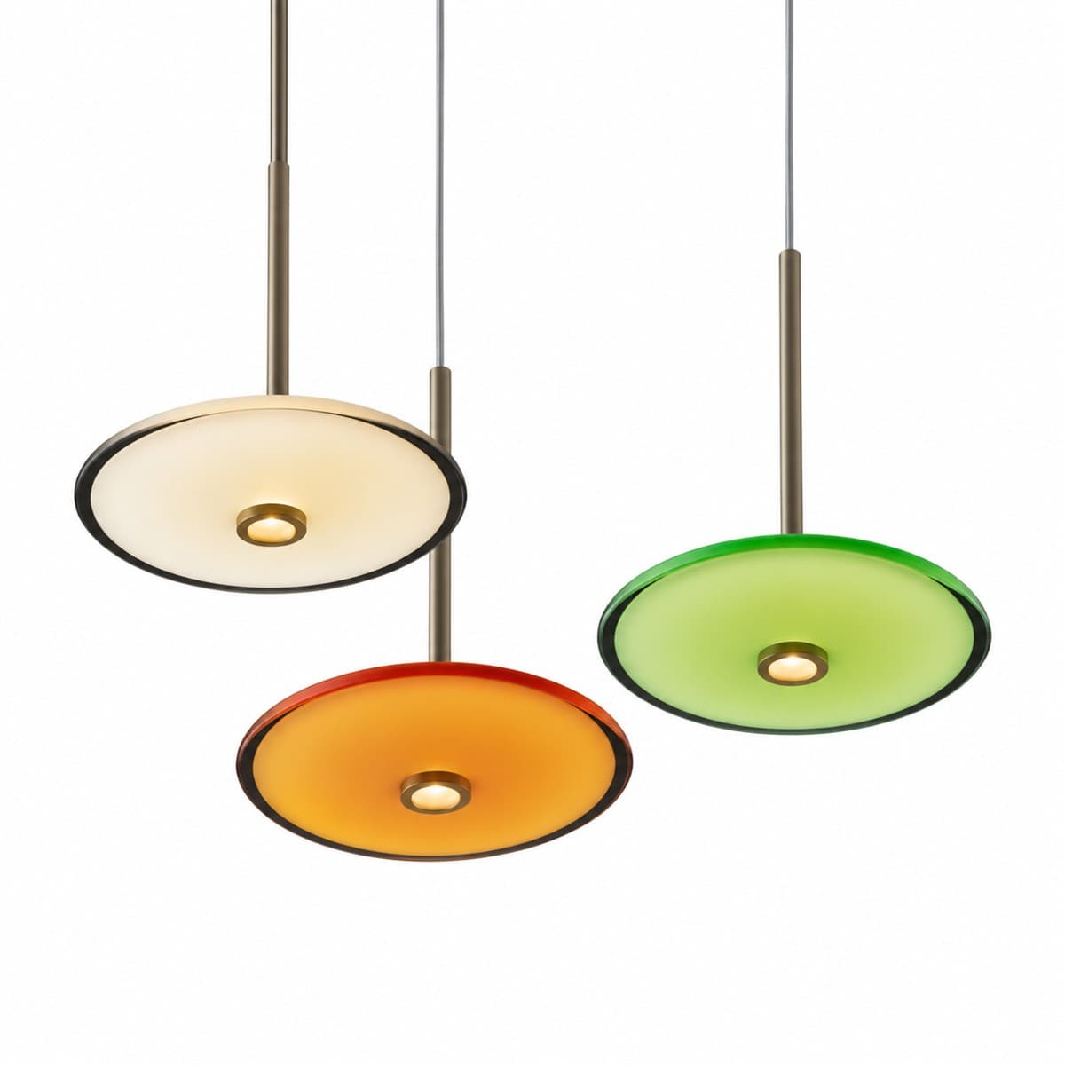 Đèn thả Mira 8W 36° Lumi trên nền trắng, ảnh sản phẩm chính diện