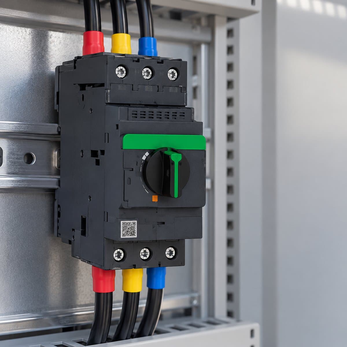 CB bảo vệ động cơ TeSys GV3 Schneider đã lắp đặt trong nhà