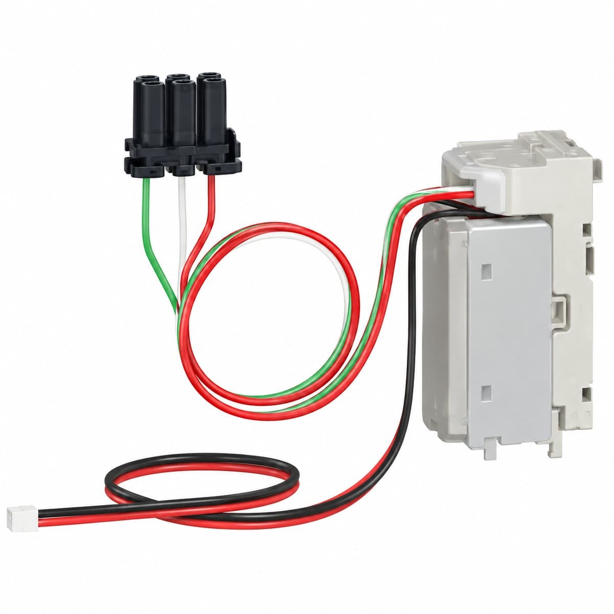 Phụ kiện MasterPacT MTZ1 Schneider trên nền trắng, ảnh sản phẩm chính diện