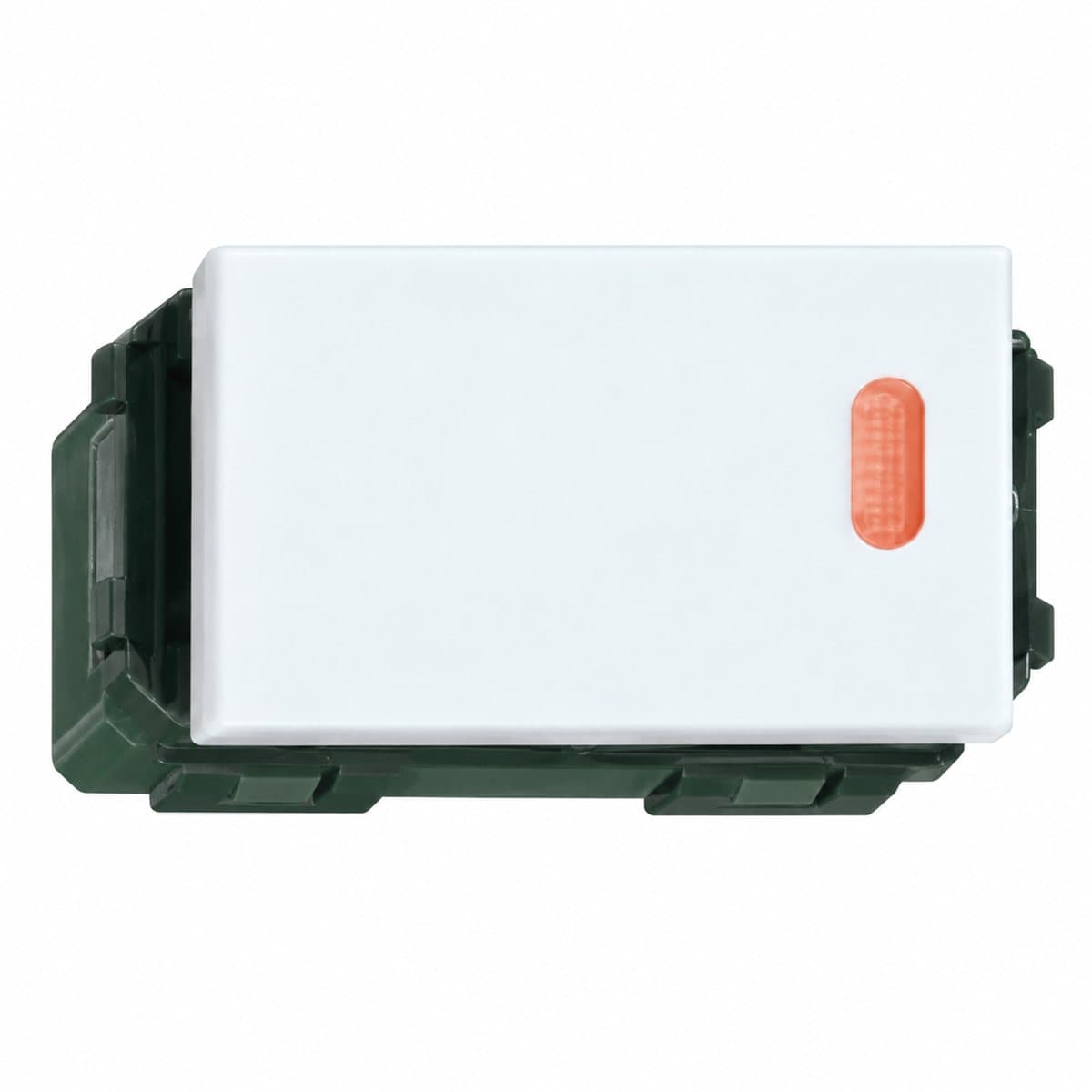 Công tắc B, 1 chiều, có đèn báo khi OFF Full Color Wide Panasonic trên nền trắng, ảnh sản phẩm chính diện