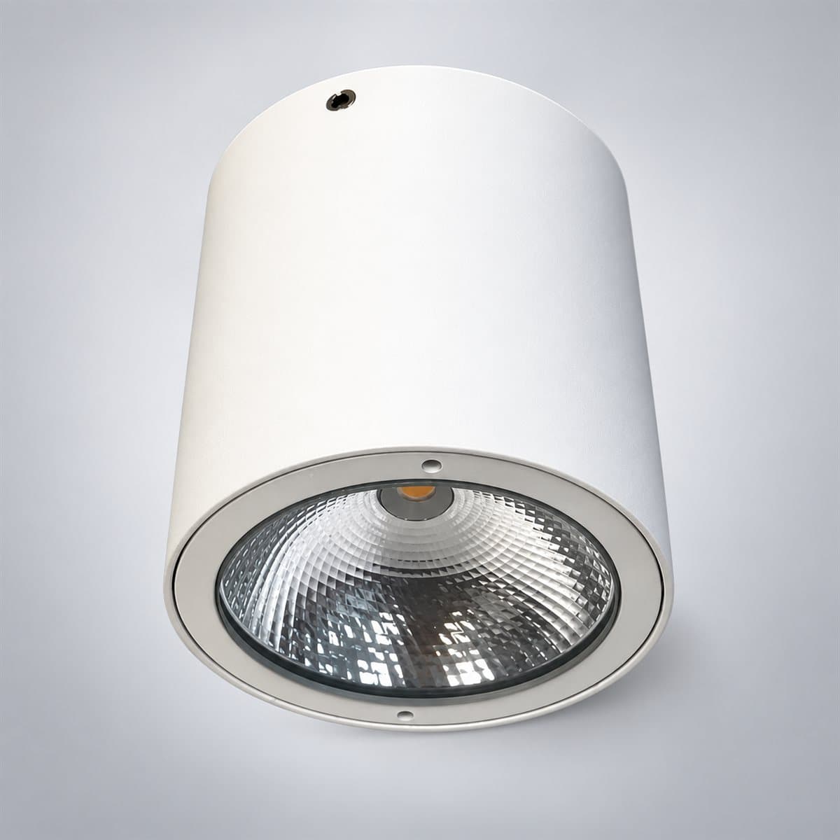 Đèn ốp trần ngoài trời NSDL2236 Panasonic chụp góc nghiêng 3/4, thấy rõ thân và cạnh bên