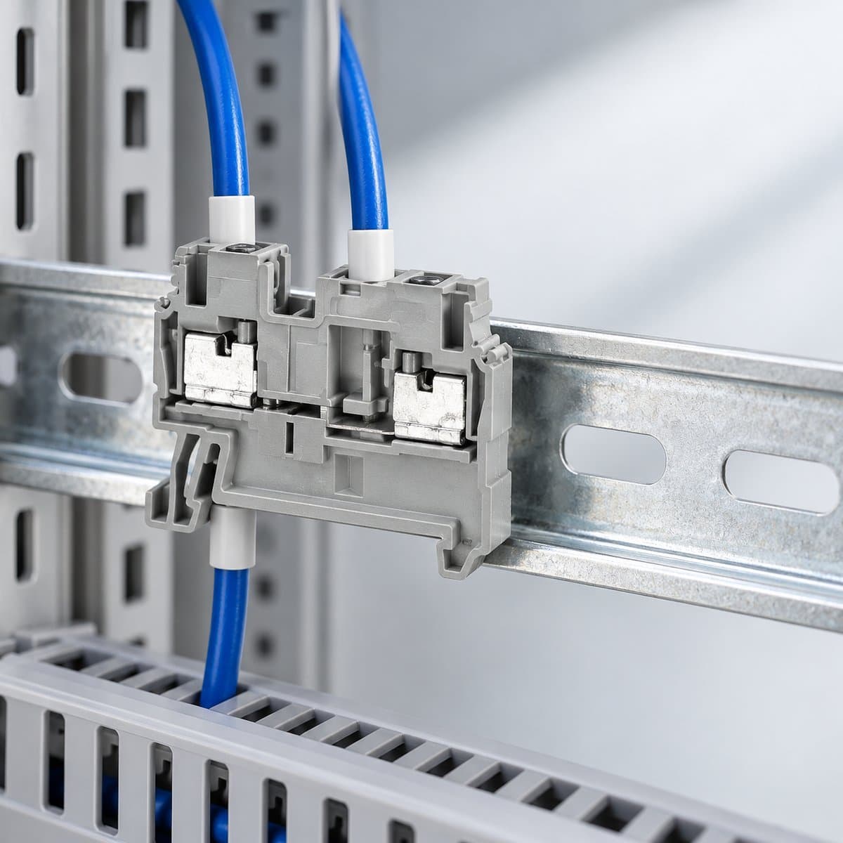 Cầu đấu vít Schneider đã lắp đặt trong nhà