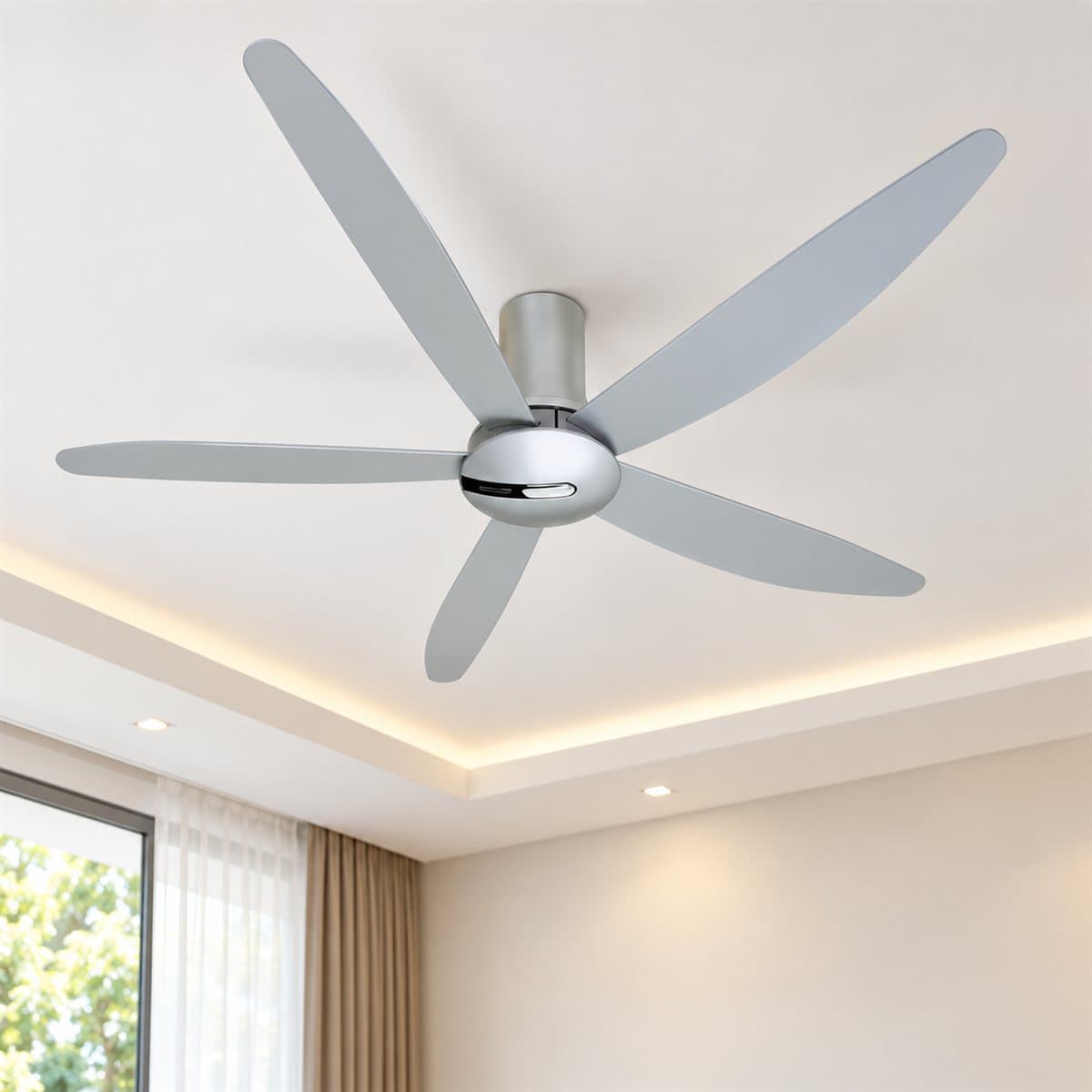 Quạt trần F-60TAN Panasonic đã lắp đặt trong nhà