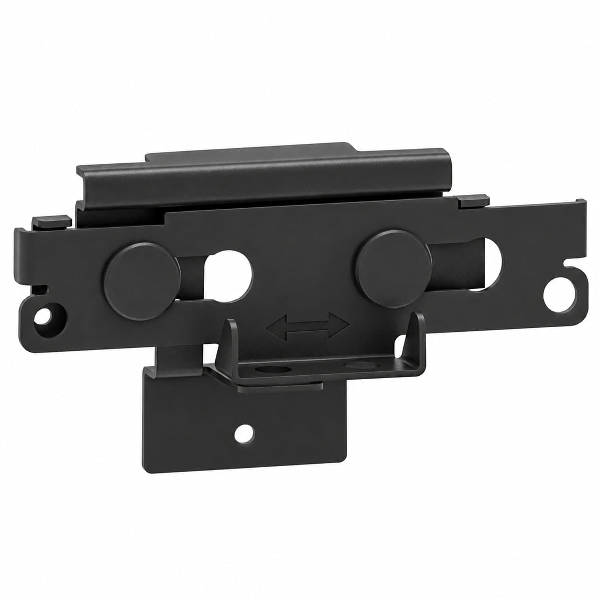 Khoá liên động cơ khí bằng cần gạt cho MCCB ComPacT NSX Schneider trên nền trắng, ảnh sản phẩm chính diện