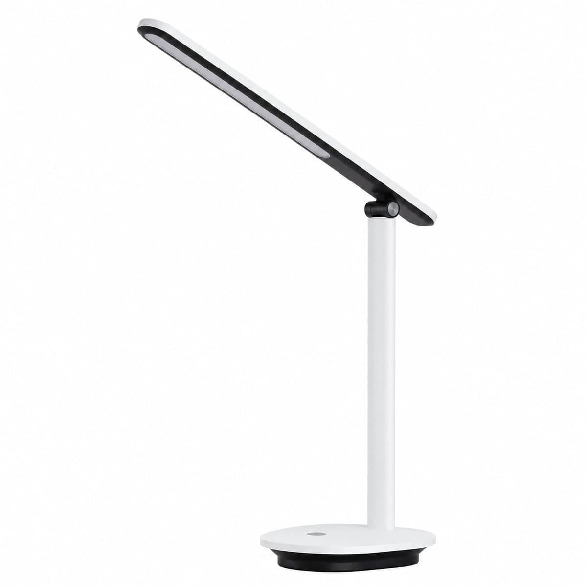Đèn bàn LED Ivory DSK203 Philips trên nền trắng, ảnh sản phẩm chính diện