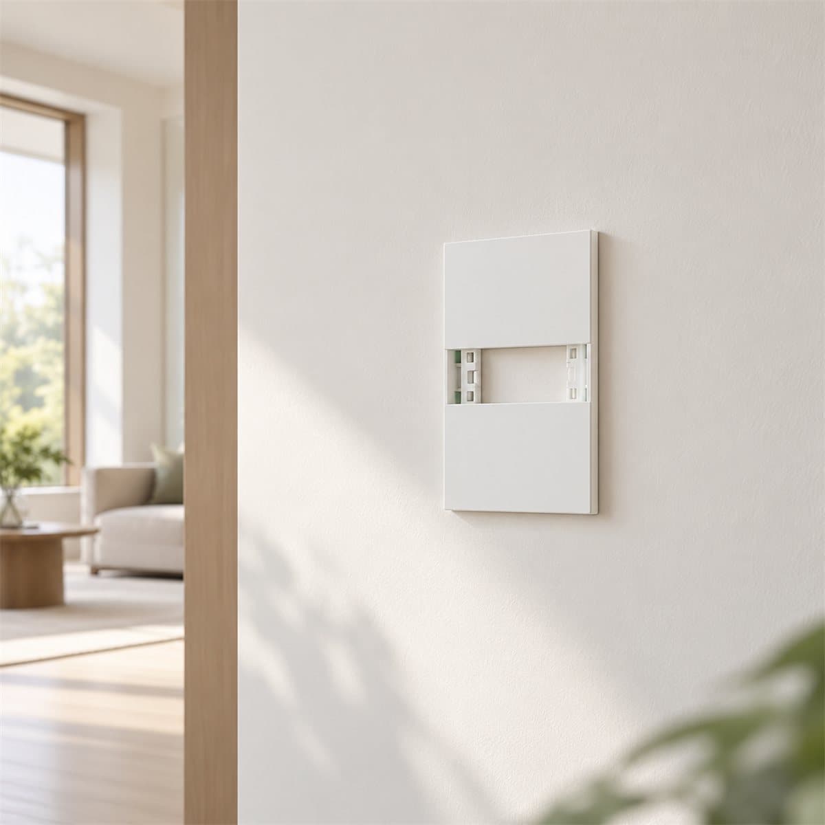 Mặt 1 thiết bị size S AvatarOn A Schneider đã lắp đặt trong nhà