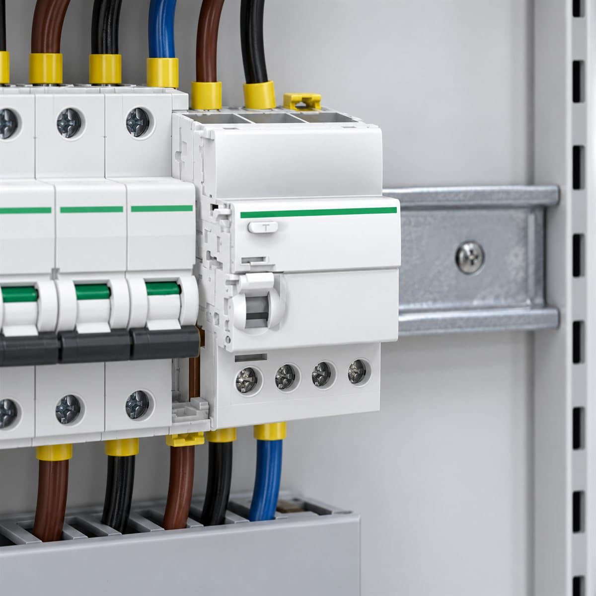 Mô-đun Vigi Acti9 iC60 Schneider đã lắp đặt trong nhà