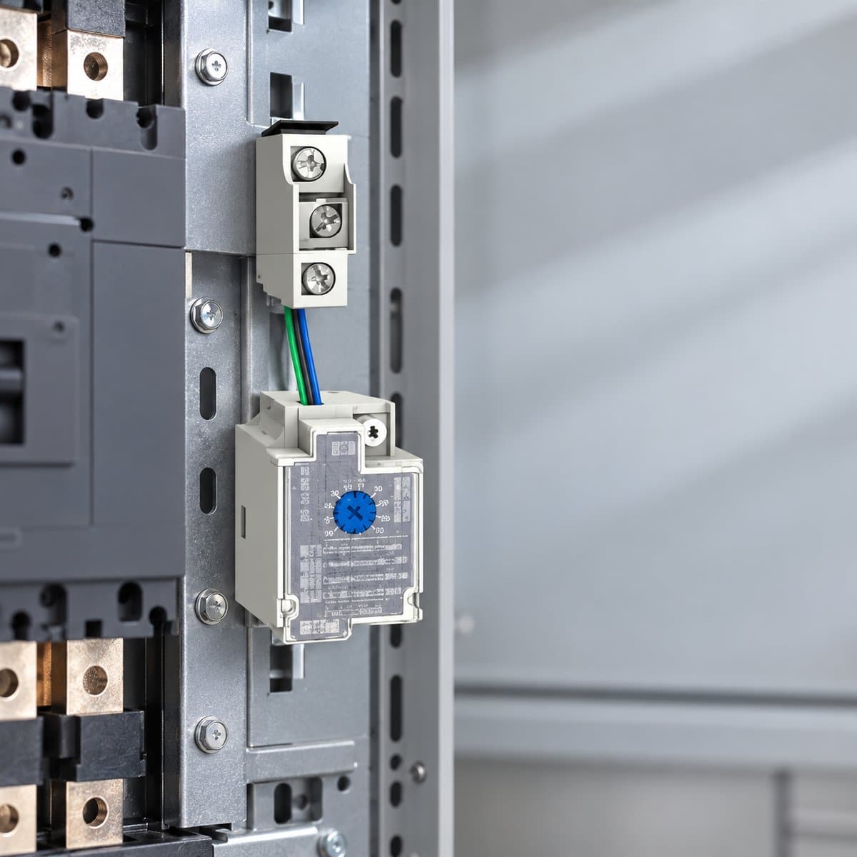 MCCB EasyPact EZC400/630 Schneider đã lắp đặt trong nhà