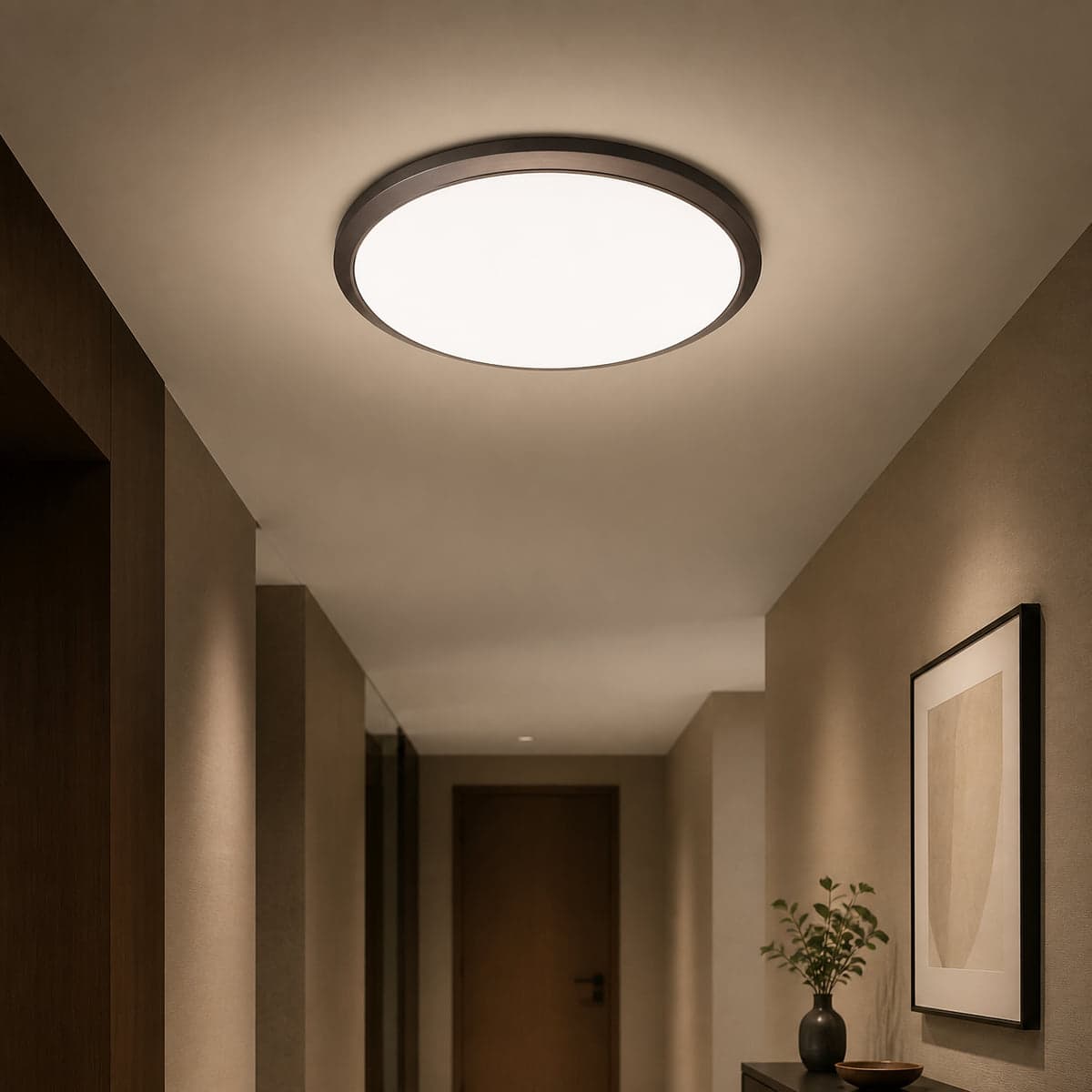 VALUE CEILING đã lắp đặt, đang chiếu sáng