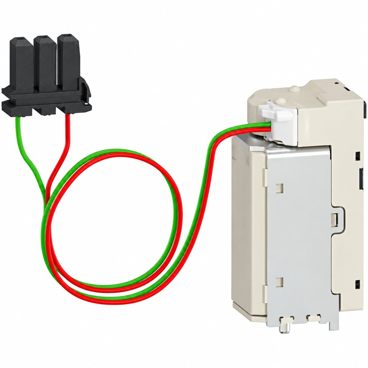 Cuộn cắt (MX) MasterPacT MTZ1 Schneider trên nền trắng, ảnh sản phẩm chính diện