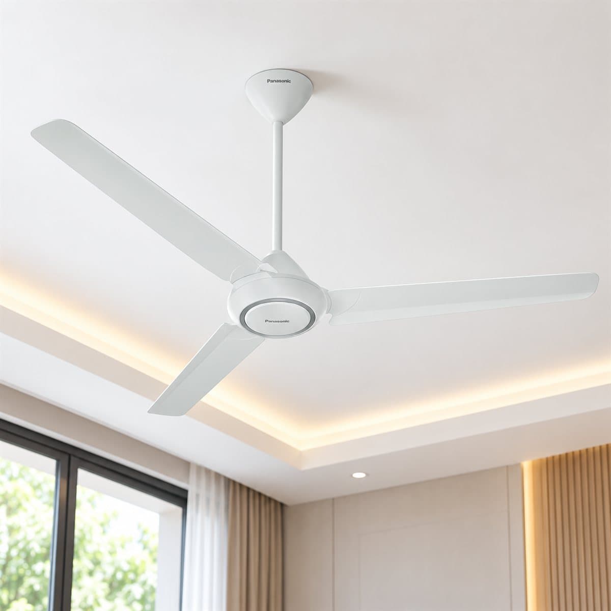 Quạt trần F-60FV2 Panasonic đã lắp đặt trong nhà