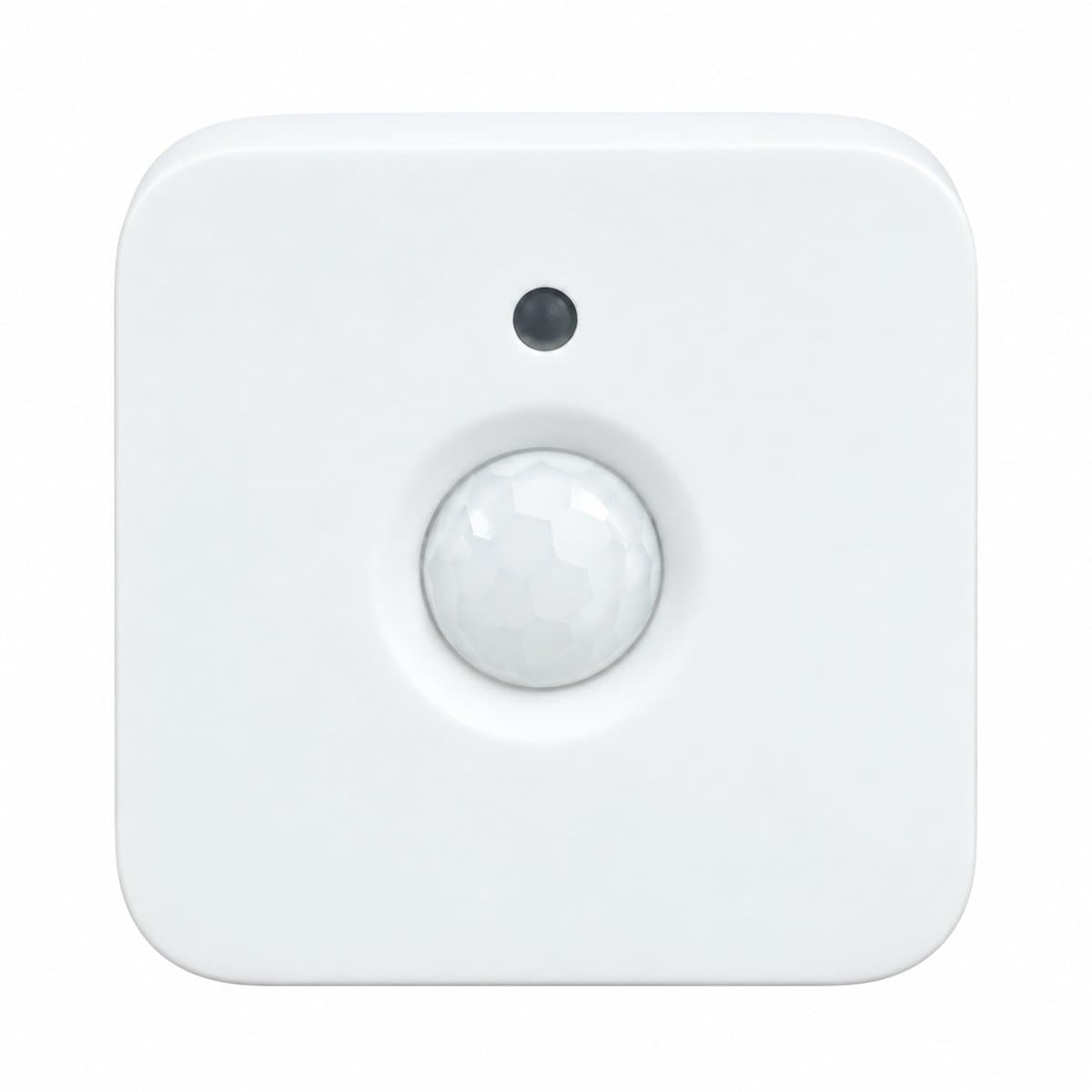 Cảm biến chuyển động Hue Motion Sensor Philips trên nền trắng, ảnh sản phẩm chính diện