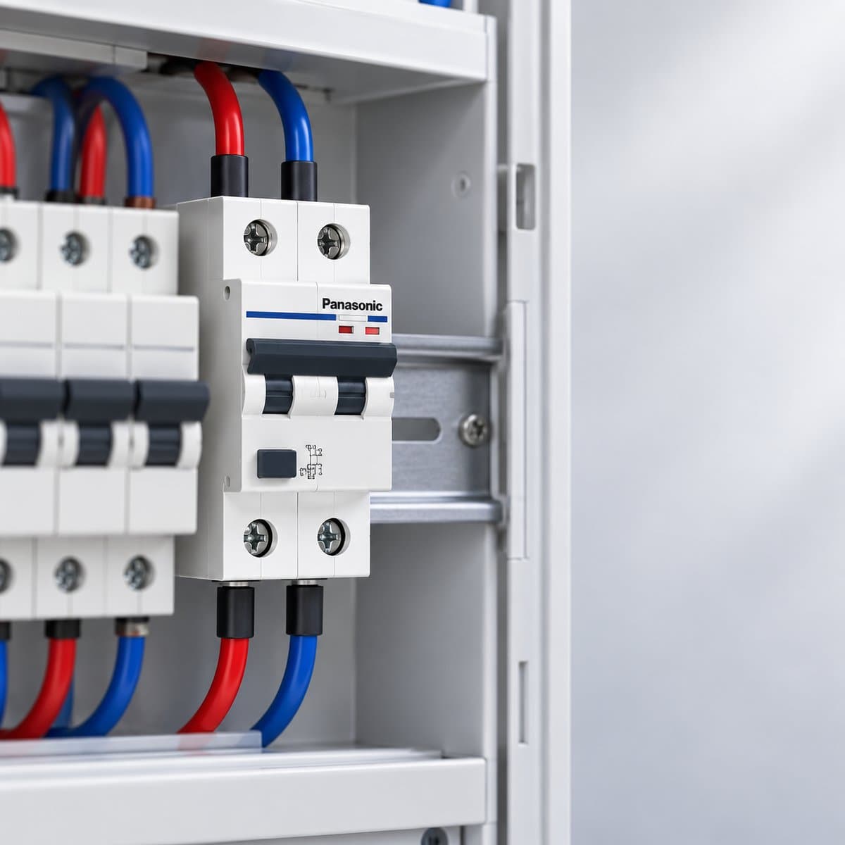 Cầu dao RCBO và RCCB chống rò Panasonic đã lắp đặt trong nhà