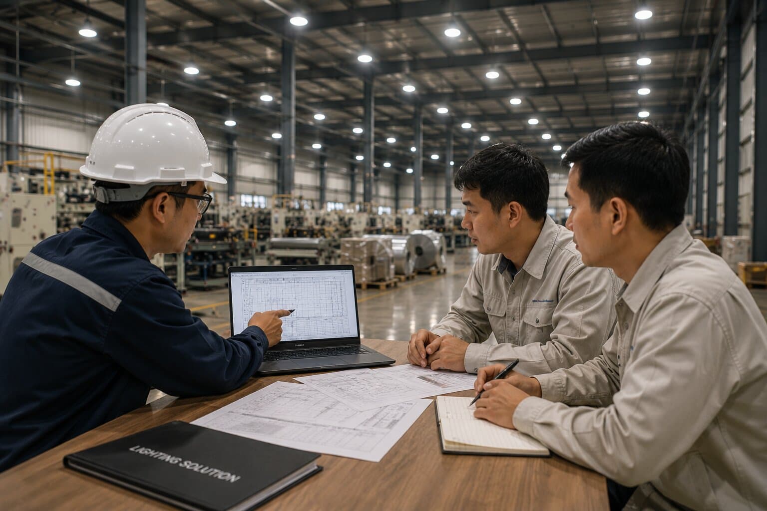 HKD Lighting tư vấn giải pháp tối ưu chi phí điện cho hệ thống chiếu sáng công nghiệp.
